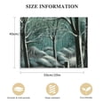 thumbnail image 2 of COMIO Forest Canvas Wall Art for Bedroom Natural Landscape Painting Abstract Nature Night Scenery Print Winter Snow Covered Trees Picture Modern Framed Artwork for Home Living Room Bathroom Office, 2 of 5