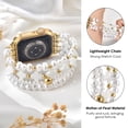 thumbnail image 2 of Brazalete AIRSPO con cuentas de nácar para Apple Watch, 2 of 8
