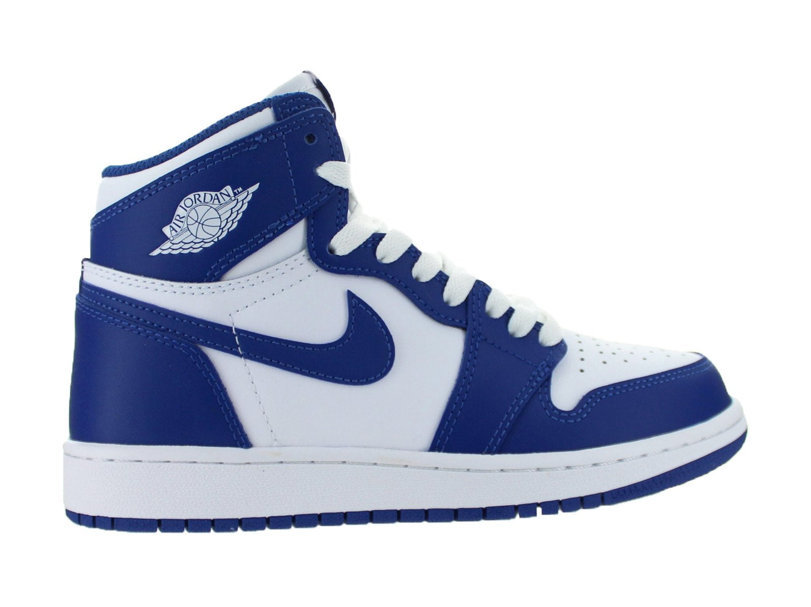 blue and white jordan 1 kids