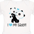 thumbnail image 4 of Inktastic I Love My Daddy Boy Bear Boys Long Sleeve Baby Bodysuit, 4 of 5