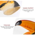 thumbnail image 5 of Marionetas de mano con forma de tucán, juguetes interactivos para actuaciones escénicas., 5 of 5