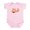 Petal Pink, variant on CafePress - 26.2 Retro Infant Bodysuit - Baby Light Bodysuit, Size Newborn - 24 Months
