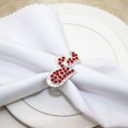 thumbnail image 3 of Serviette Buckle 6Pcs Multi-purpose Reusable Unique Wedding Banquet Party Heart Serviette Buckle, 3 of 5