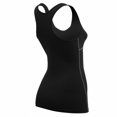 thumbnail image 3 of TOPTIE Yoga Racer Back Tank Top, Athletic Compression Tank, Junior-Grey-M, 3 of 6
