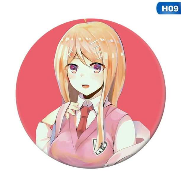 Yaoping Yaoping 1 Pcs Cute Anime Badges Monokuma Danganronpa Badge Pin Cartoon Characters Brooch Decor Pin Walmart Com Walmart Com