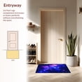 thumbnail image 3 of ODIKA 4'x6' Machine Washable Non-Slip Area Rug, Stellar Cosmic Colorful Motif High Traffic Rug, Blue, 31911, 3 of 7