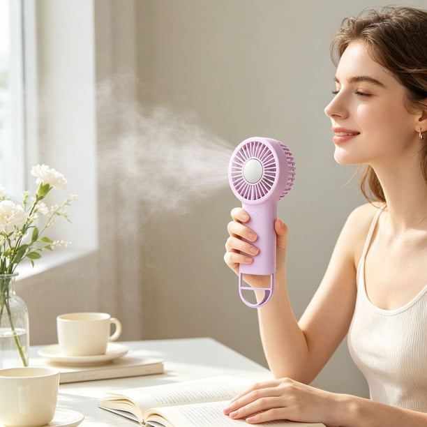Handheld Small Fan Portable Mini Powerful Wind Fan Desktop Fan For Dormitory Office Home Use
