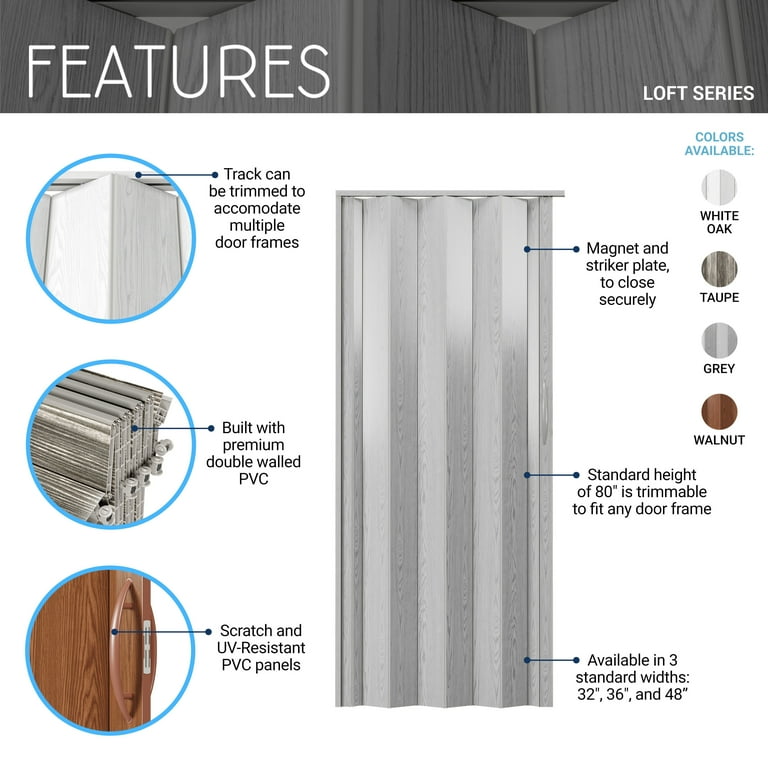 Techni Home Loft Series Premium Double Walled Foldable Accordion