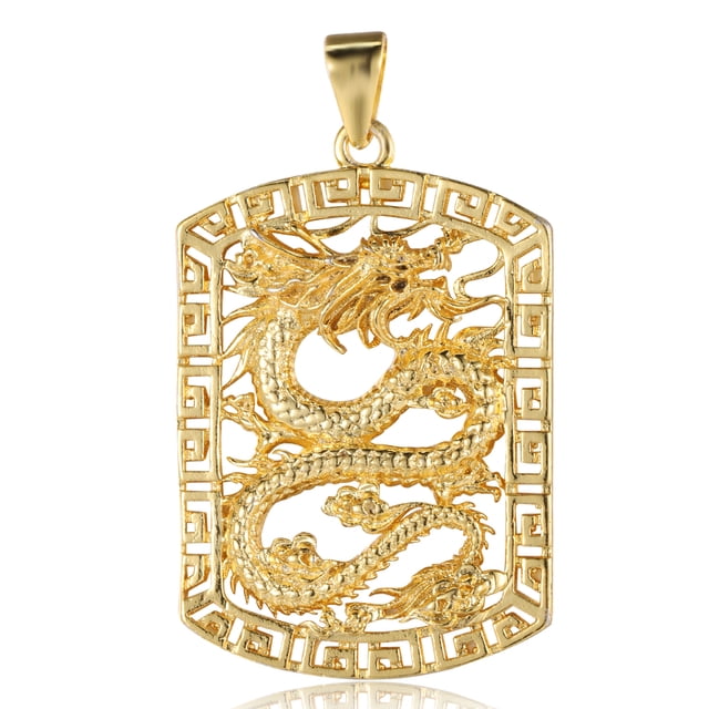 Colgante de joyería de collar exagerado colgante de collar de oro de 1 pieza para mujer y niña ANGGREK Otros