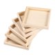 thumbnail image 2 of 6pcs Unfinished Wood Serving Tray Professional Wood Trays for Block Puzzle, 2 of 4