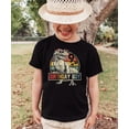 thumbnail image 4 of Birthday Boy Cool T-Rex in Sunglasses Shirt for Kids 9th Birthday Dinosaur Theme Tee Black Shirt Youth Large, 4 of 4