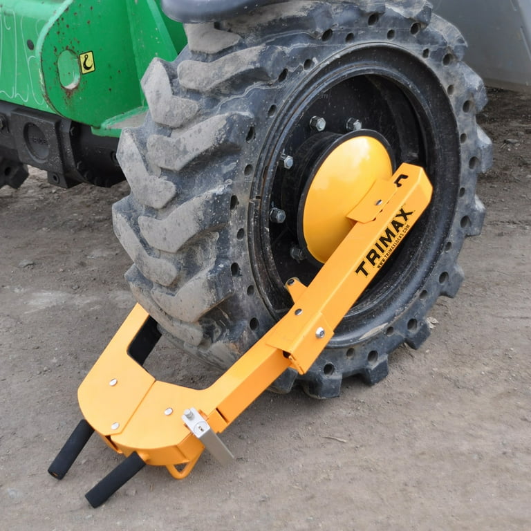 Trimax TWL400 Universal Steel Boot Yellow Wheel Lock - Walmart.com