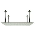 thumbnail image 3 of Alfi Brand RAIN20S-BSS 1.8 GPM Single Function Square Rain Shower Head - Stainless Steel, 3 of 7