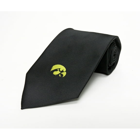 Iowa Hawkeyes Solid Necktie - Donegal Bay - Unisex - One Size
