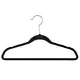 thumbnail image 2 of Simplify Kid's 25 Pack Velvet Hangers with Race Car Icon in Black, 2 of 8
