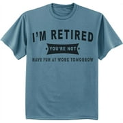 Funny Retirement Gift Retired T-shirt Men's Graphic Tee
