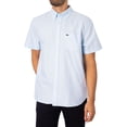 thumbnail image 2 of Lacoste Regular Logo Short Sleeved Shirt, Blue, 2 of 6
