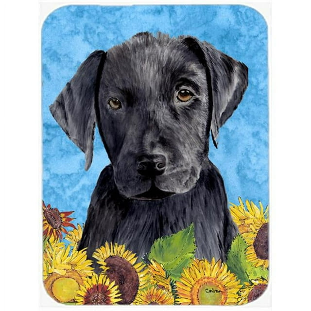 Carolines Treasures SC9061LCB 15 x 12 in. Labrador Glass Cutting Board - Large