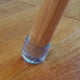 thumbnail image 5 of Juego de protectores de suelo, cubiertas de almohadillas de silicona para pies, patas de silla de mesa transparente, 5 of 5