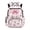 Pink Bow Deer, variant on Aplkyhs Brown Camo Bow 17 Inch Backpack for Age 6-12 Lightweight Water Resistant School Bag for Kids Elementary School Travel