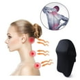 thumbnail image 4 of Tektrum Orthopedic Luxury Headrest Neck Pillow for Car - Thick 3D Design Fit Body Curve & Major Car Seat - Neck & Back Pain Relief, Improve Posture, Washable Cover - Black (QFC-016-A-BLK), 4 of 6