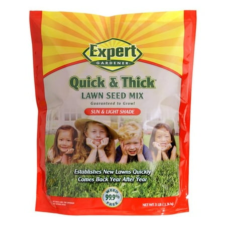 Quick & Thick Lawn Seed S/s 3 Lb.
