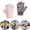 Pink, variant on Kids Sports Half Finger Gloves, Anti Slip Matte Polyester Cycling Gloves for Outdoor Training Fitness and Summer Activities