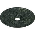 thumbnail image 3 of Ekena Millwork 23 5/8"OD x 4"ID x 1 1/2"P Rose and Ribbon Ceiling Medallion (Fits Canopies up to 4"), Hand-Painted Painted Turtle Crackle, 3 of 5