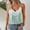 Green, variant on Women Y2K Grunge Stripe Cami Tops Spaghetti Strap V Neck Lace Trim Babydoll Tank Top 2000s Gothic Emo Clothes Black S