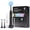Black, variant on Triple Whitening Sonic Toothbrush and PAP+ Toothpaste Kit | 8 Blue LED | 5 Modes | IPX7 Waterproof | 50-Day Battery | Wireless Charging | Black