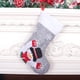 thumbnail image 5 of Teissuly Clearance 11 Inch Unique Red Linen Embroidered Christmas With Lights , Gift Bag Up Christmas(Gray, C) Teissuly WER202308290308, 5 of 7