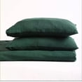 thumbnail image 3 of Pavish Export Cotton Duvet Cover In Forest Green (3 PCS) Duvet Cover and Two Pillowcases Soft Boho Bedding Duvet Cover Set Cal.King, 3 of 4