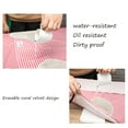 thumbnail image 7 of DODOING Waterproof Apron Hand Wipe Apron Wear-Resistant Hand Apron Waterproof and Oil-proof Apron for Home Kitchen Restaurant Coffee, 7 of 7