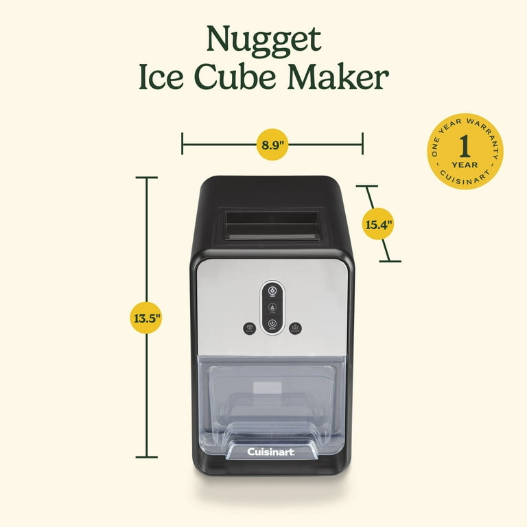 Cuisinart Nugget Ice Cube Maker, Black IMC-12SS - Walmart.com