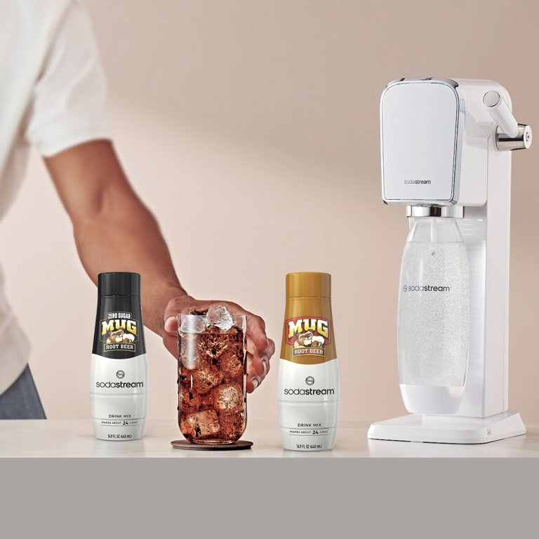SodaStream Mug Zero Root Beer Drink Mix, 14.9fl oz, 4pk - Walmart.com