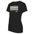thumbnail image 2 of Women's Black Colorado Buffaloes Repeat Slogan Boyfriend T-Shirt, 2 of 3