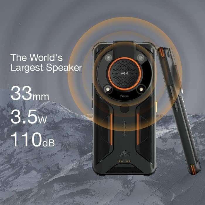 AGM Glory SE 5G Outdoor Smartphone, Snapdragon 480 Rugged No Contract, 6.53" FHD+ Screen Android 11 Cell Phone, 6200mAh Battery IP68/IP69K Waterproof