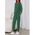 thumbnail image 3 of Conjunto Deportivo PRETTYGARDEN Otoño 2 Piezas Verde Oscuro Talle Grande, 3 of 8