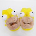 thumbnail image 4 of nipocaio The Simpsons Pantoufles en Peluche Amusantes d'Intérieur Chaudes pour l'Hiver 1 Pce, 4 of 4