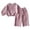 Pink, variant on CHEEREAM 3M-4Y Toddler Baby Girl Sweatsuit Sets Kids Long Sleeve Sweatshirt and Sweatpant Homewear Children's Fall Cute 2 Piece Outfit Set
