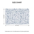 thumbnail image 4 of Placemats Set Of 4 / 6, Fitness Guru Placemats For Dining Table Indoor/Outdoors Heat Resistant Washable Placemats 18" X 12", 4 of 8