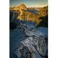 thumbnail image 2 of Jones, Adam 11x14 Gold Ornate Wood Framed with Double Matting Museum Art Print Titled - View of Half Dome from Glacier Point at sunset-Yosemite National Park-California, 2 of 4