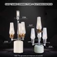 thumbnail image 5 of Adapter,To 4 Adapter With Rod 1 To 4 1 To Lamps Adapter Adben Iuppa Mewmewcat, 5 of 5