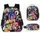 thumbnail image 1 of Mochila de anime Dragon Ball Goku, bolso de hombro doble de 18 pulgadas, conjunto de dos capas, mochila para estudiantes, 1 of 5