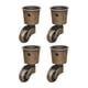 thumbnail image 2 of Riwesomey Ruedas para muebles con amplia gama de aplicaciones, 4 pack/lote, para una movilidad suave y sin esfuerzo, resistentes Artesanía, 2 of 6