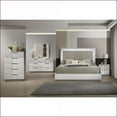 thumbnail image 5 of Chests: Modern White Lacquer Marble Accent Chest with 5 Smooth-Glide Drawers, Velvet-Lined Top | White|Wood, 5 of 5