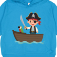 thumbnail image 3 of Inktastic Pirate Boy and Parrot Toddler Hoodie, 3 of 4