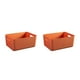 thumbnail image 3 of Advancent Cesta para debajo del estante de alta capacidad para almacenamiento organizado - Cestas de almacenamiento duraderas y convenientes para naranja descubierta 26*18*8cm 2Conjunto, 3 of 6