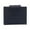 Black, variant on Womens Leather Attache Clutch Cardex Wallet and Coin Purse, Red