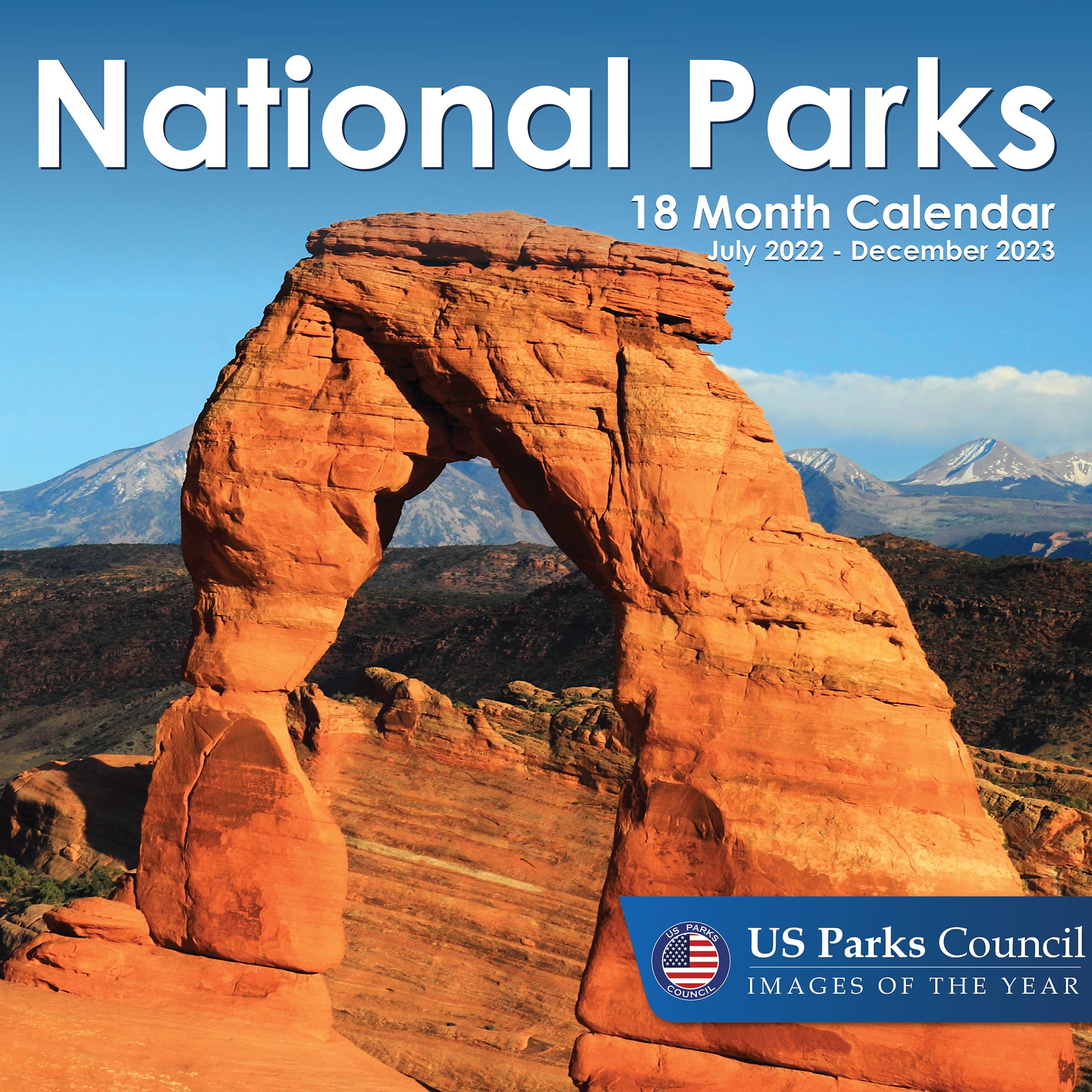 National Parks Wall Calendar 2025